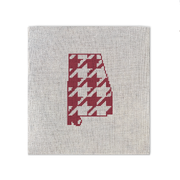 Alabama houndstooth needlepoint canvas